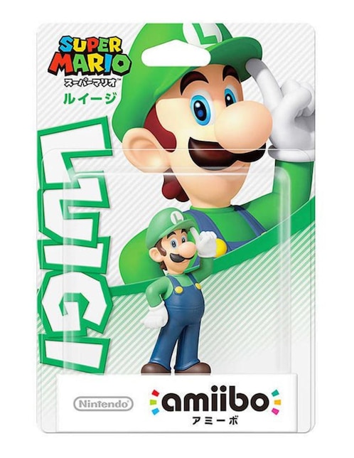 Amiibo Super Mario Figura de Luigi