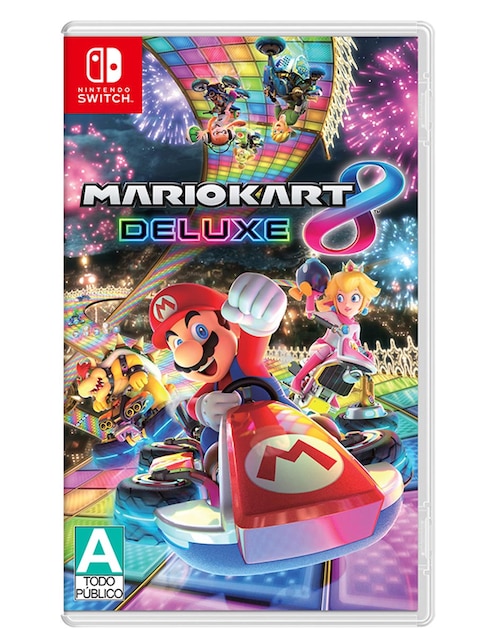 Mario Kart 8 Deluxe Deluxe para Nintendo Switch físico