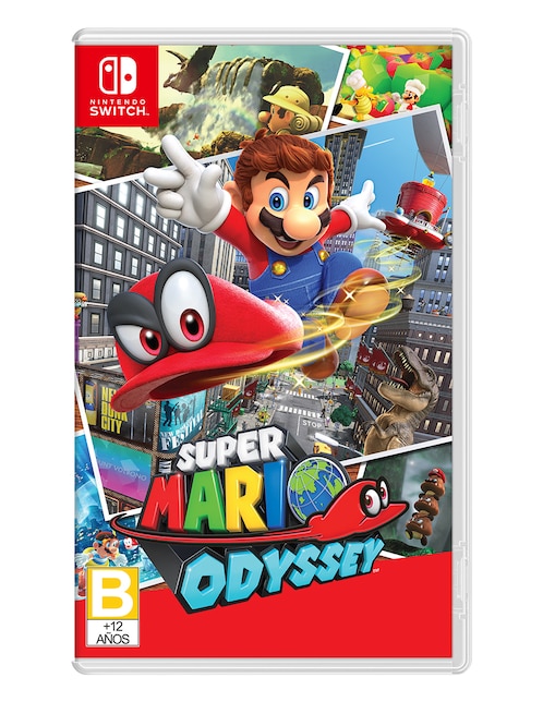 Super Mario Odyssey Edición Estándar para Nintendo switch Juego Físico