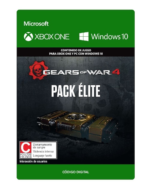 Gears Of War 4: Elite Pack Consumible Xbox One