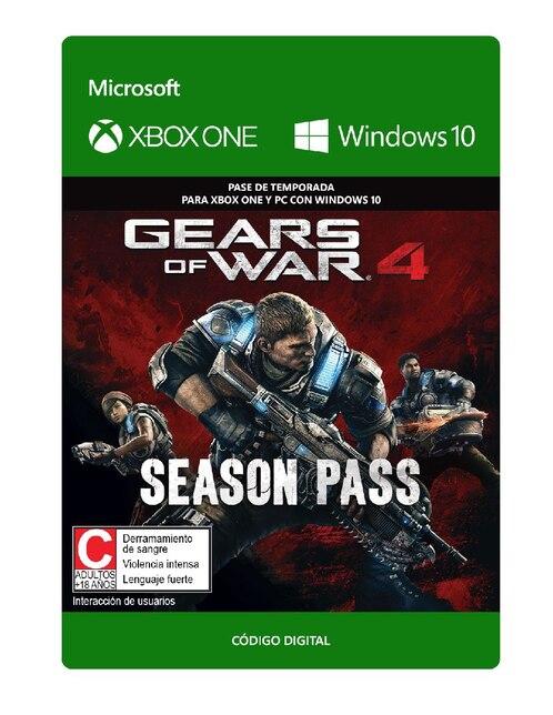 Gears Of War 4: Season Pass Xbox One