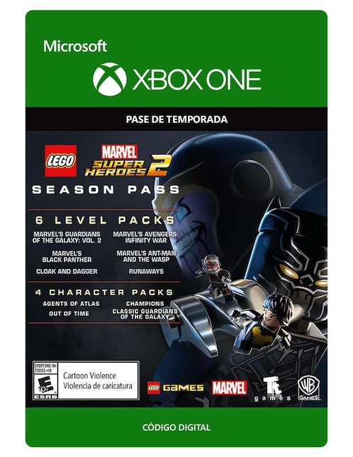 Lego Marvel Super Heroes 2 Pase de Temporada Xbox One