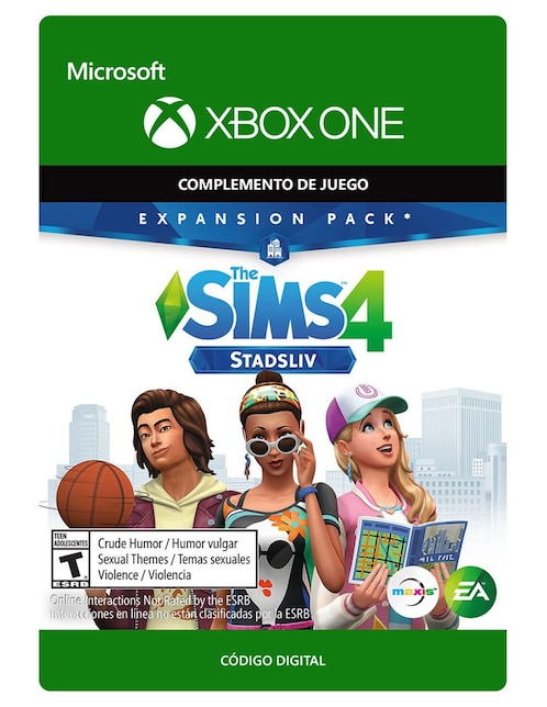 Imagen de producto The Sims 4: Stadsliv Complemento de Juego Xbox One