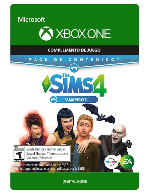 Imagen de producto The Sims 4: Vampiros Complemento de Juego Xbox One