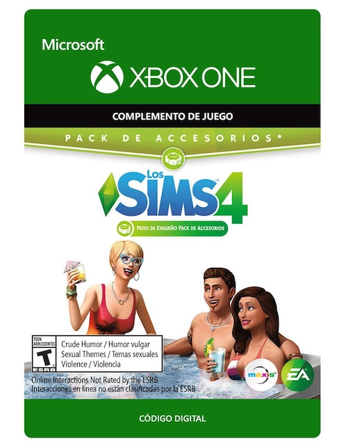 Los Sims 4: Patio de Ensueño Complemento de Juego Xbox One