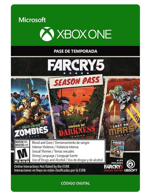 Far Cry 5 Pase de Temporada Xbox One