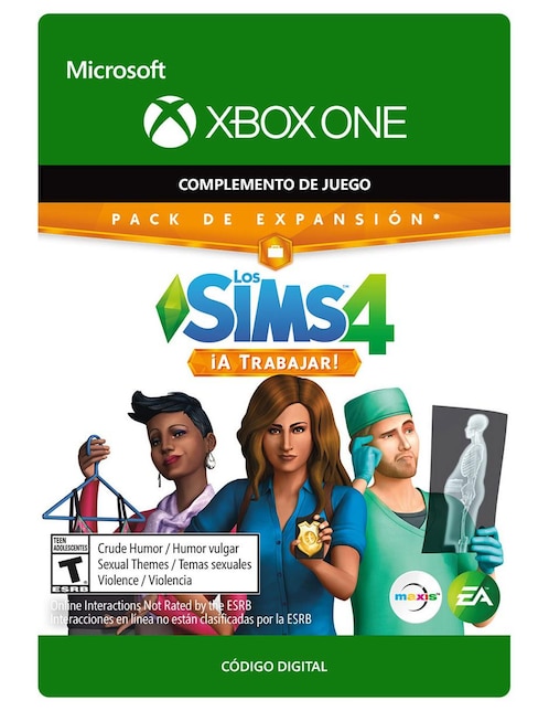 Imagen de producto Los Sims 4: A Trabajar Complemento de Juego Xbox One