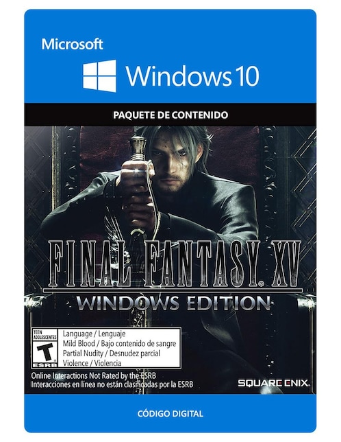 Final Fantasy XV Windows 10