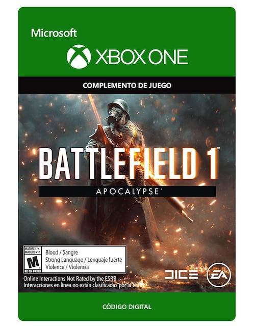 Battlefield 1: Apocalypse Complemento de Juego Xbox One