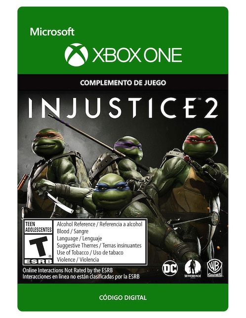 Injustice 2: TMNT Complemento de Juego Xbox One