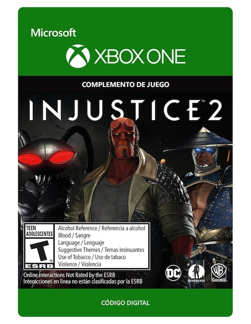 Injustice 2: Fighter Pack 2 Complemento de Juego Xbox One