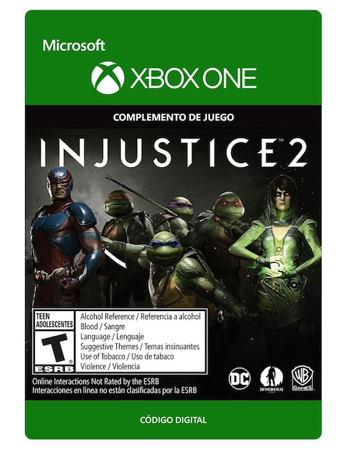 Injustice 2: Fighter Pack 3 Complemento de Juego Xbox One