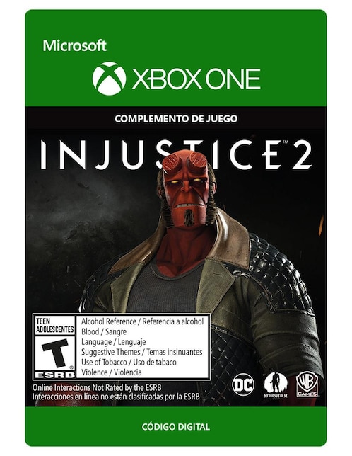 Imagen de producto Injustice 2: Hellboy Complemento de Juego Xbox One