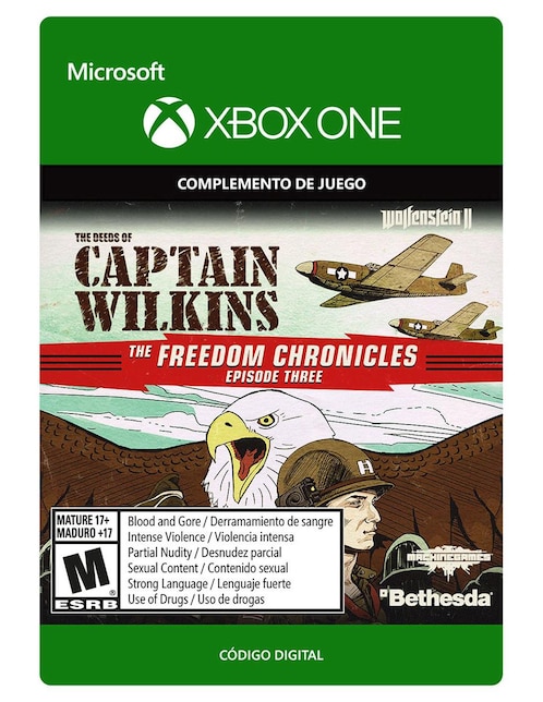 Imagen de producto Wolfenstein II: The Amazing Deeds of Captain Wilkins Complemento de Juego Xbox One
