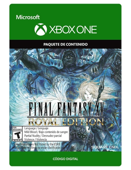 Imagen de producto Final Fantasy XV Paquete de Contenido Xbox One Royal Edition