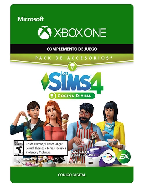 Los Sims 4: Cocina Divina Complemento de Juego Xbox One