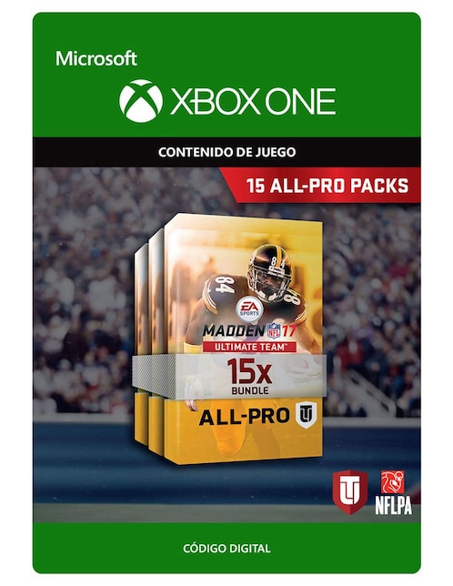 Madden NFL 17: 15 All-Pro Pack Xbox One