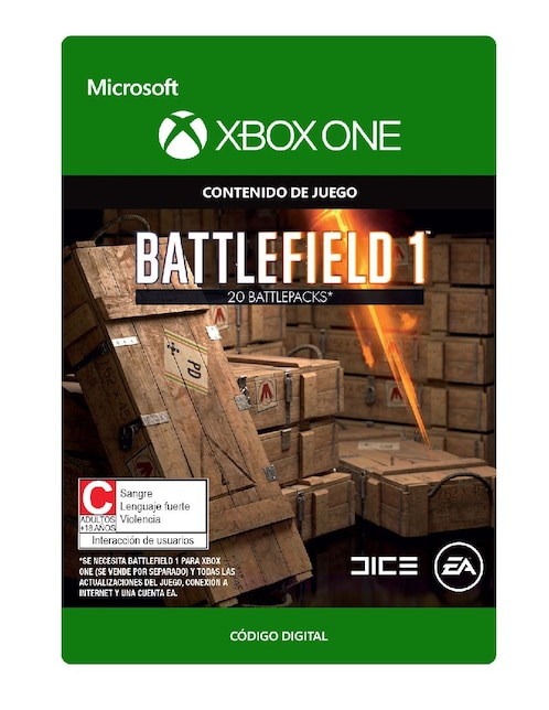 Battlefield 1: Battlepack Xbox One