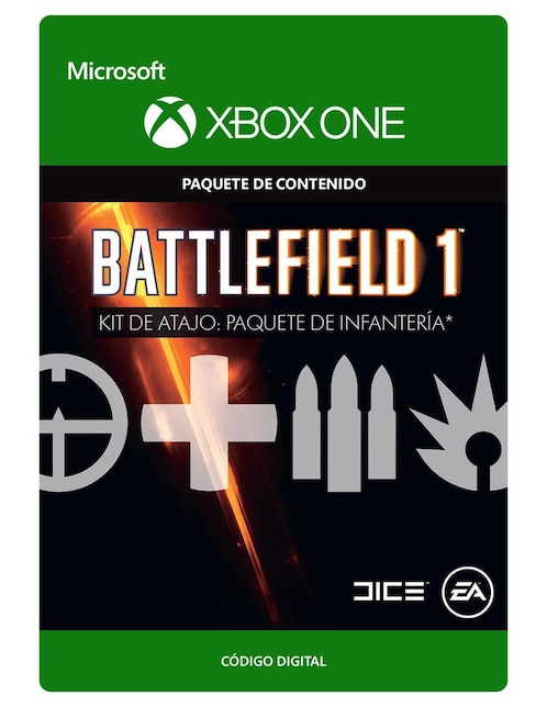 Battlefield 1: Kit de Atajo Paquete de Infantería Xbox One