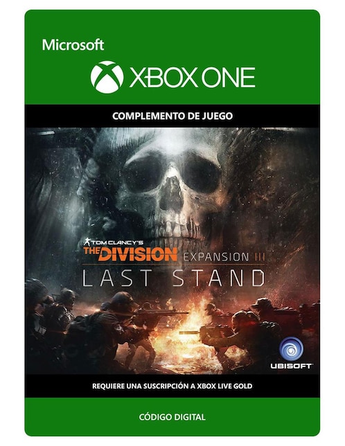Imagen de producto The Division: Last Stand Complemento de Juego Xbox One
