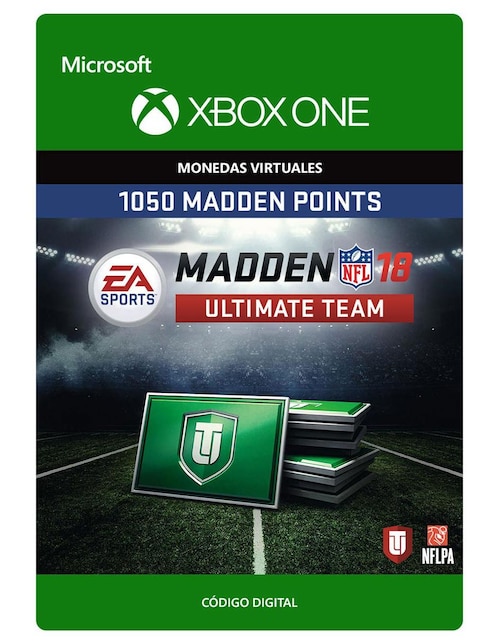 Madden NFL 18 Monedas Virtuales Xbox One