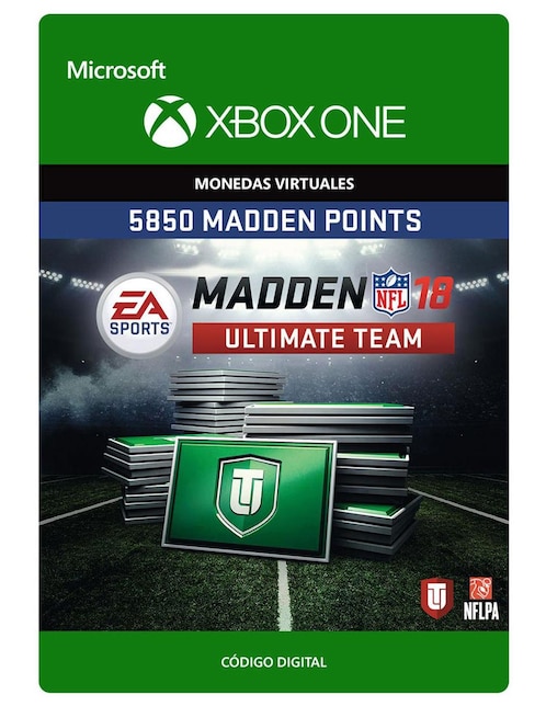 Madden NFL 18 Monedas Virtuales Xbox One