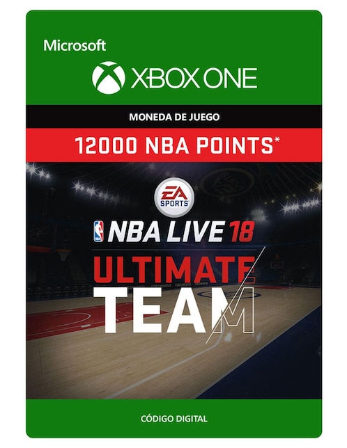 Imagen de producto NBA Live 18 Ultimate Team Monedas Virtuales Xbox One