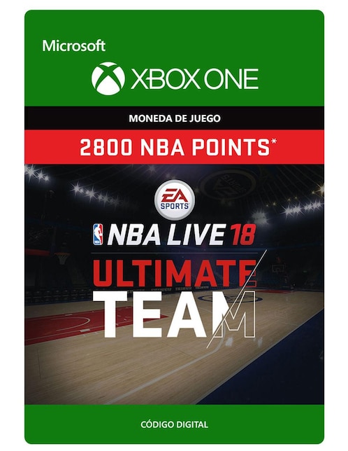 NBA Live 18 Ultimate Team Monedas Virtuales Xbox One