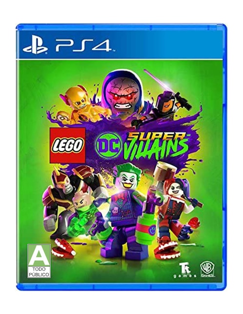 Lego Dc Supervillains Edición Estándar para PlayStation 4 Juego Físico