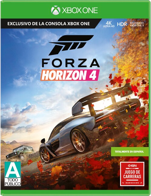 Forza Horizon 4 Estándar para Xbox One físico