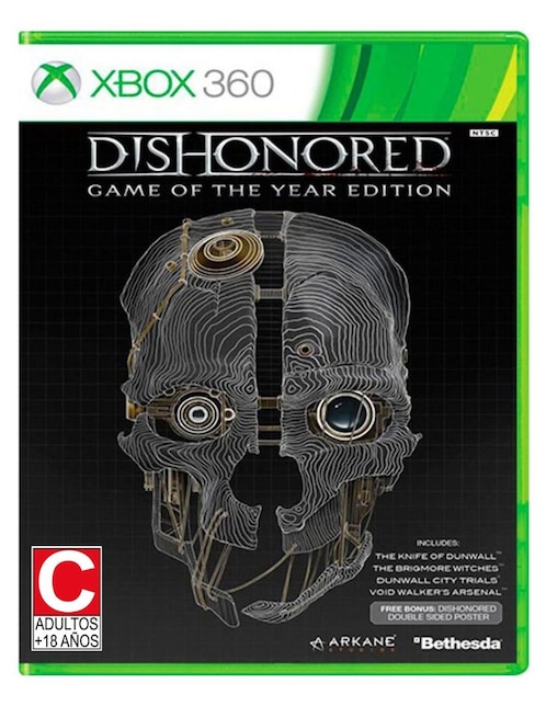 Dishonored Estándar para Xbox 360 físico