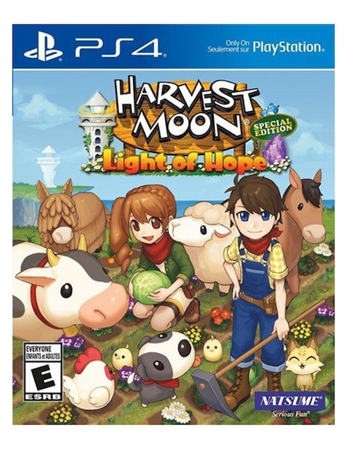 Harvest Moon Light Of Hope Estándar para PS4 físico