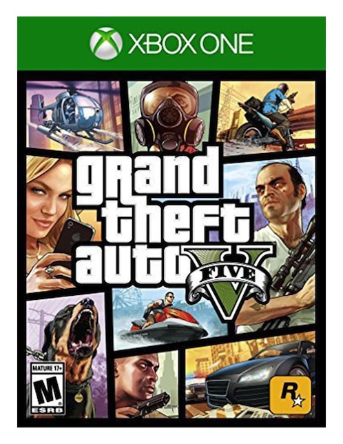 Grand Theft Auto V Edición Estándar para Xbox One Juego Físico