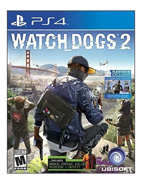 Imagen de producto Watch Dogs 2 Ps4 estándar para PS4