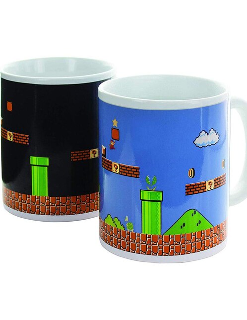 Paladone Super Mario Kart - Taza de cerámica con cambio de
