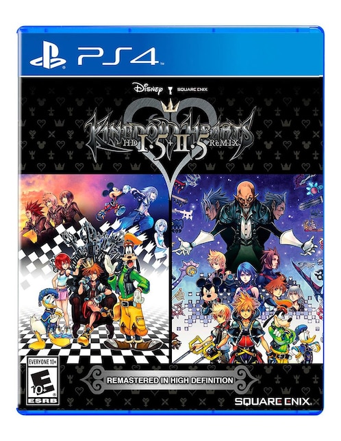 Bundle Kingdom Hearts HD 1.5  Estándar +  2.5 Remix Primera físico