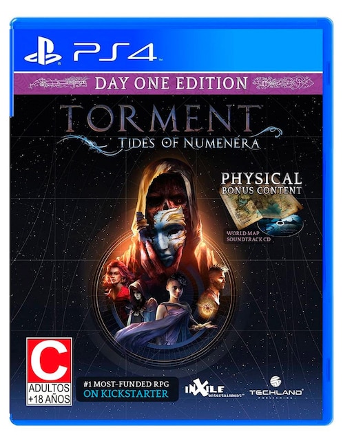 Torment: Tides of Numenera Estándar para PS4 físico