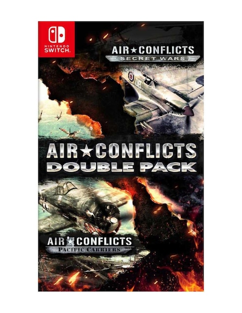 Air Conflicts: Double Pack Edición Preventa para Nintendo Switch Juego Físico