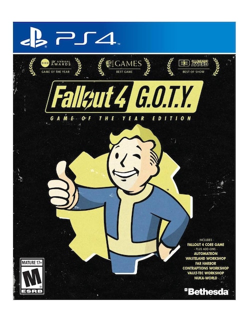 PLAY STATION Fallout 4 Play Station game of the year para PS4