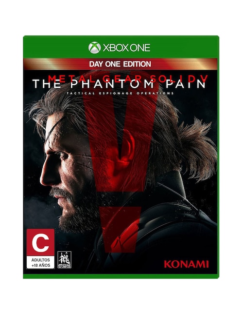 Metal Gear Solid V The Phantom Pain Edición Estándar para Xbox One Juego Físico