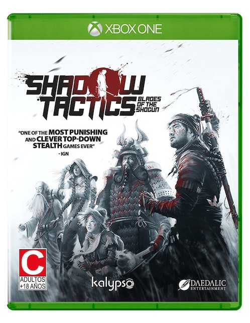 Shadow Tactics Blades of Shogun Estándar para Xbox One físico