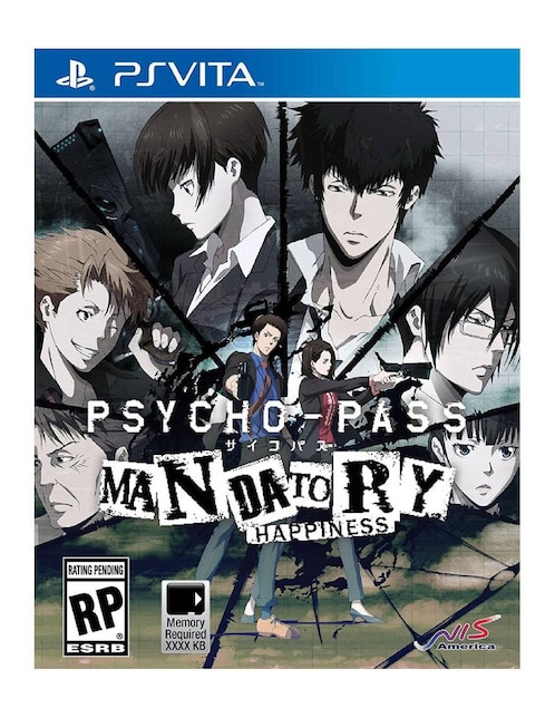 Psycho Pass Mandatory Happiness Ps Vita estándar para PS Vita