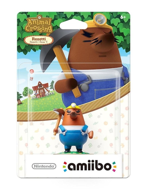 Set figuras Mr. Ressetti Amiibo Animal Crossing