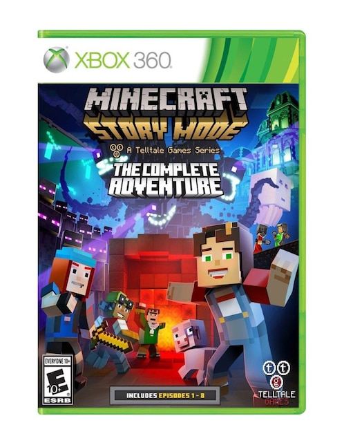 Minecraft: Story Mode The Complete Adventure para Xbox 360 Físico