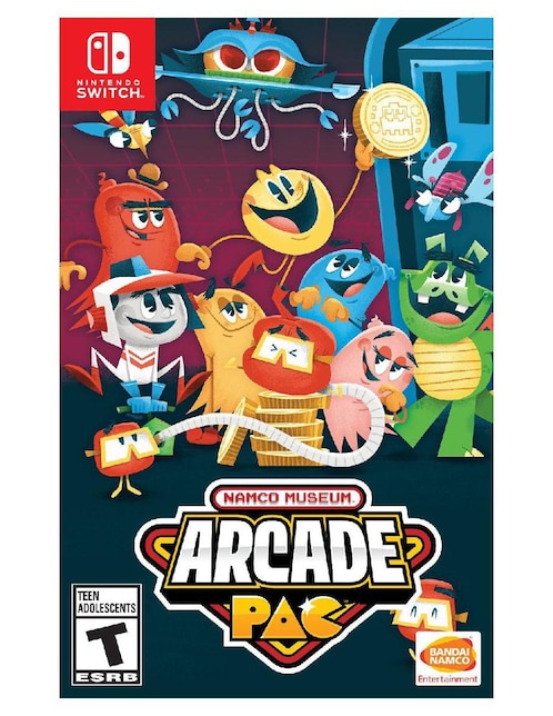 Namco Museum: Arcade Pac Edición estándar para Nintendo Switch Juego Físico