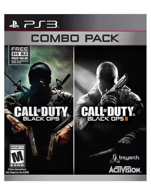 Call of Duty: Black Ops I & II Combo Edción Estándar para PlayStation 3 Juego Físico