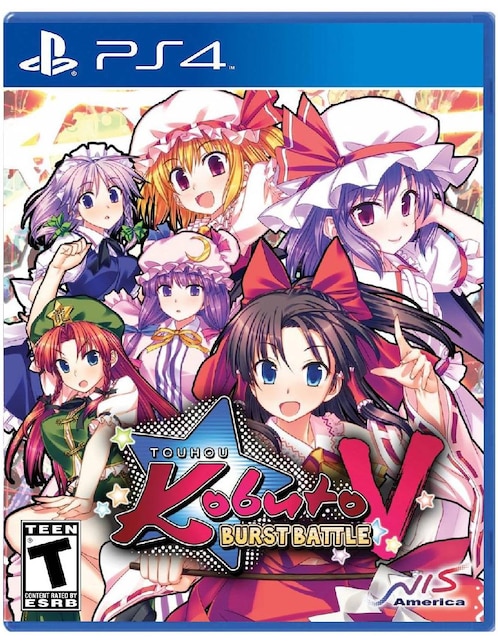 Touhou Kobuto V: Burst Battle Play Station estándar para PS4