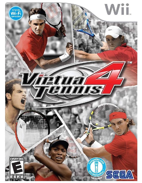 WII Virtua Tennis 4 Edición Estándar para Wii Juego Físico