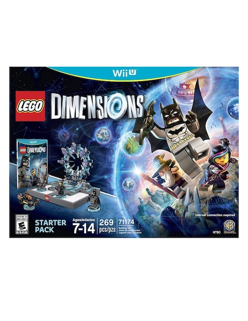 WII U Lego Dimensions Starter Pack Us Fc Mx Edición Estándar para Wii U Juego Físico