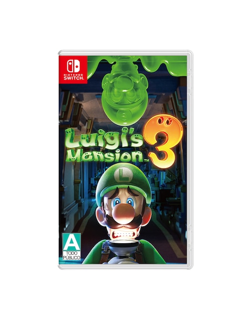 Luigi's Mansion 3 Estándar para Nintendo Switch físico